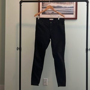 Black LOFT skinny jeans size 29/8